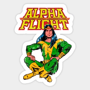 Alpha flight Shaman Sticker